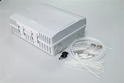 Hộp đầu cuối ABS 24 lõi có khay nối treo tường hoặc gắn cực