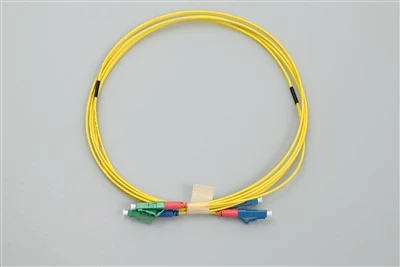 Dây nối sợi quang Lc apc to lc upc Duplex Yellow